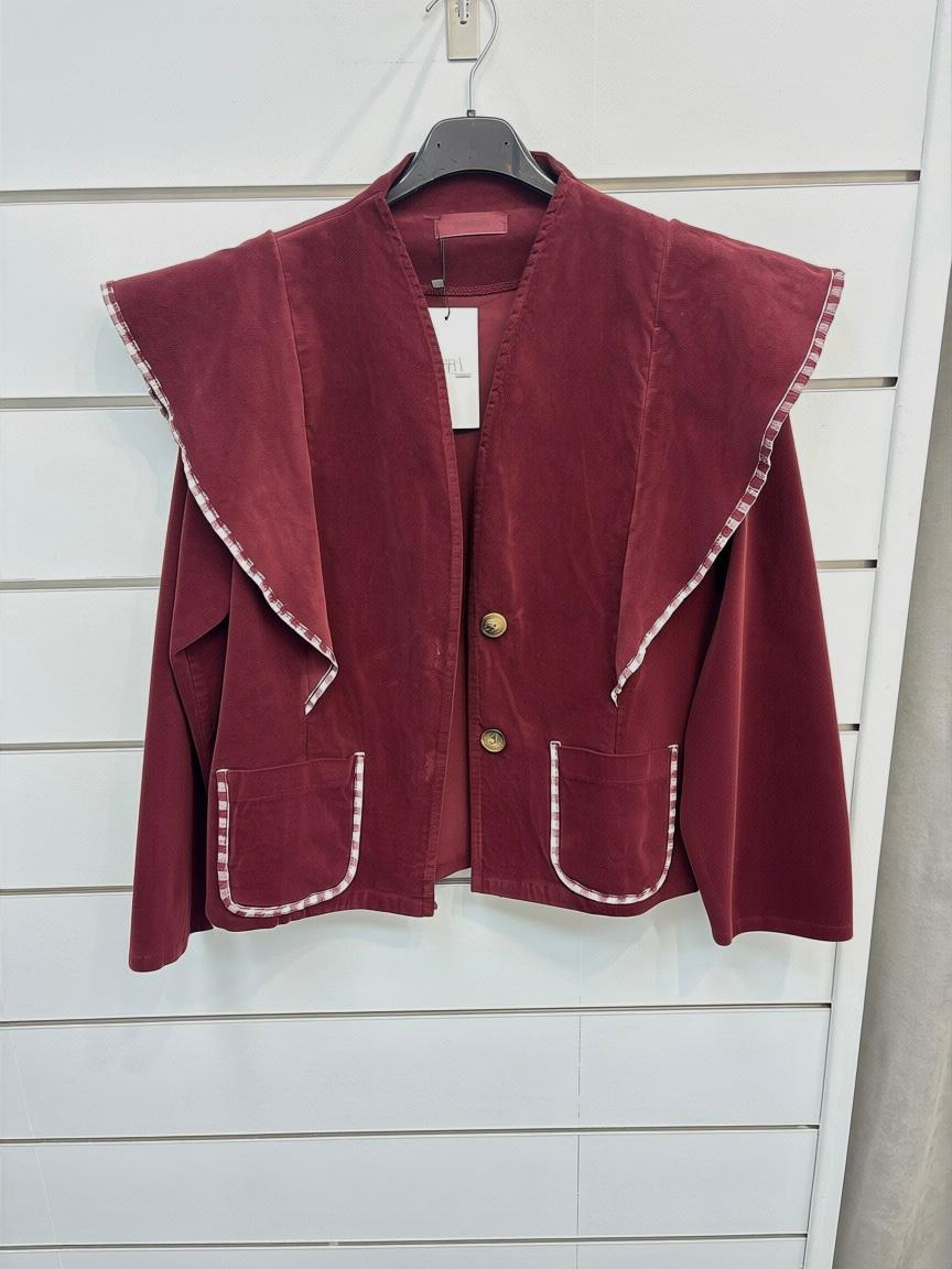 Chaqueta burdeos pana - Imagen 3
