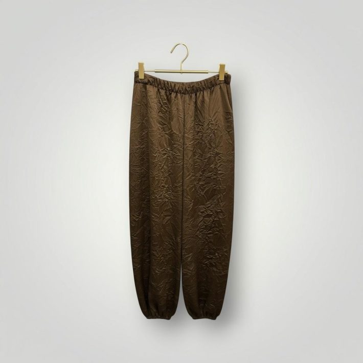 Pantalón bombacho arrugado - Imagen 2