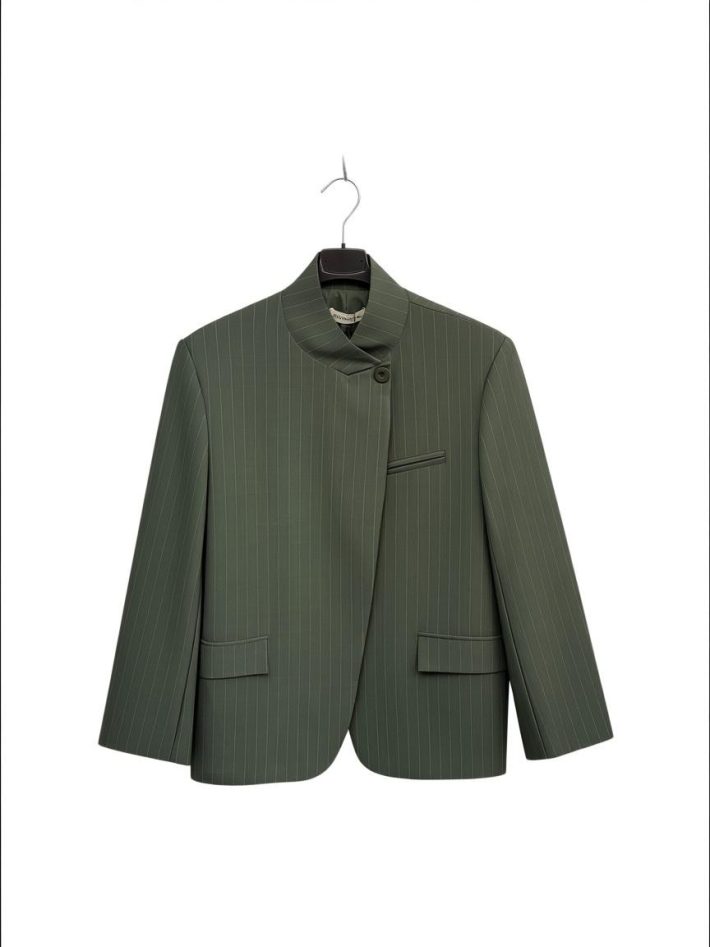 Blazer cruzada rayas