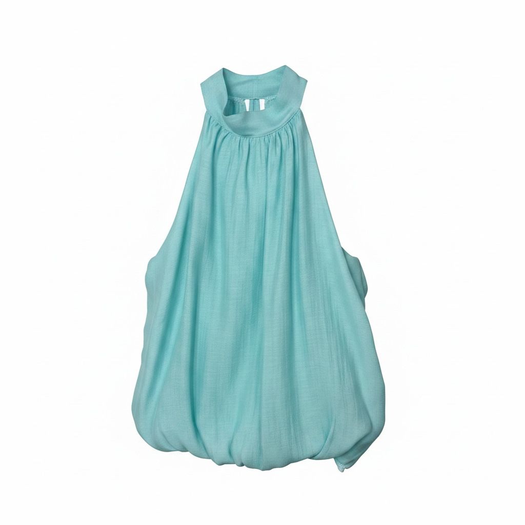 Top halter bombacho - Imagen 3