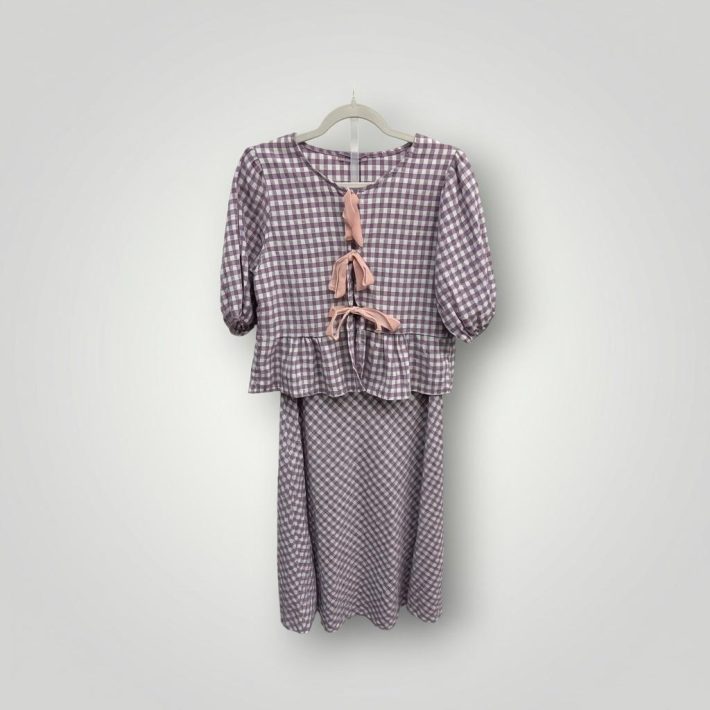 Conjunto cuadro vichy - Imagen 4