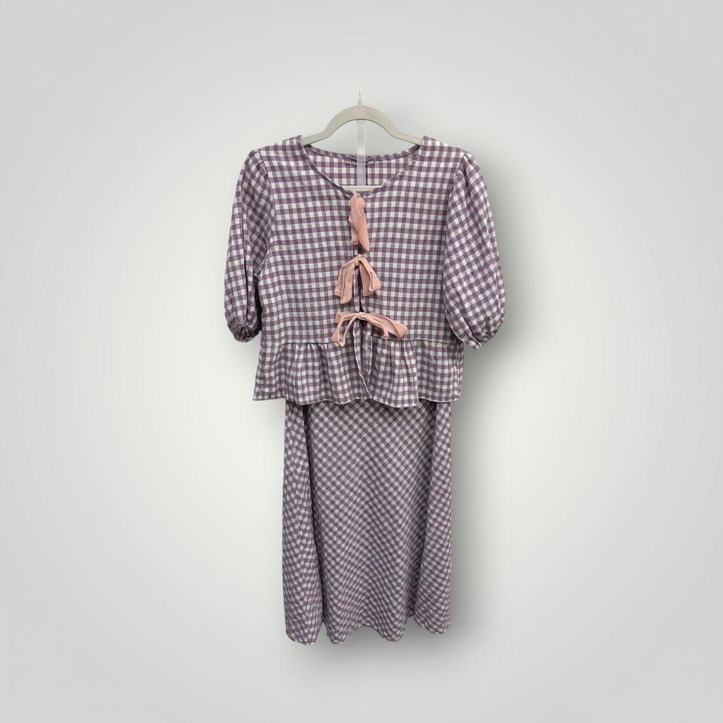 Conjunto cuadro vichy - Imagen 4