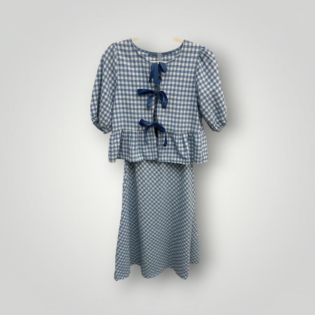 Conjunto cuadro vichy - Imagen 6