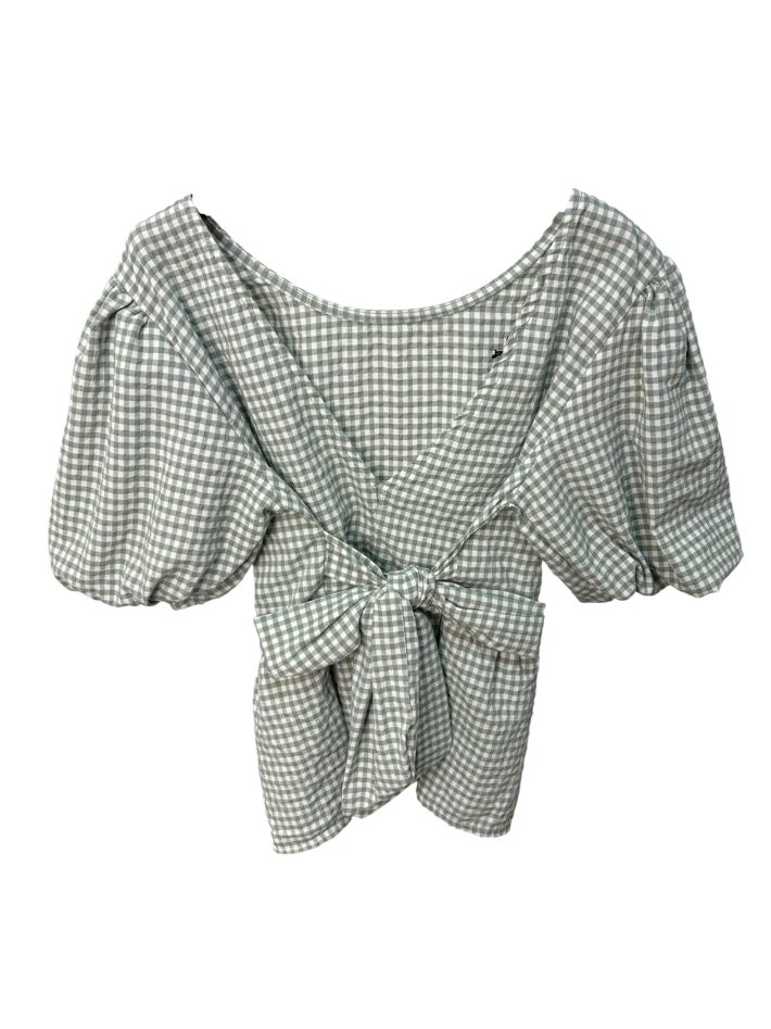 Camiseta vichy pico - Imagen 4