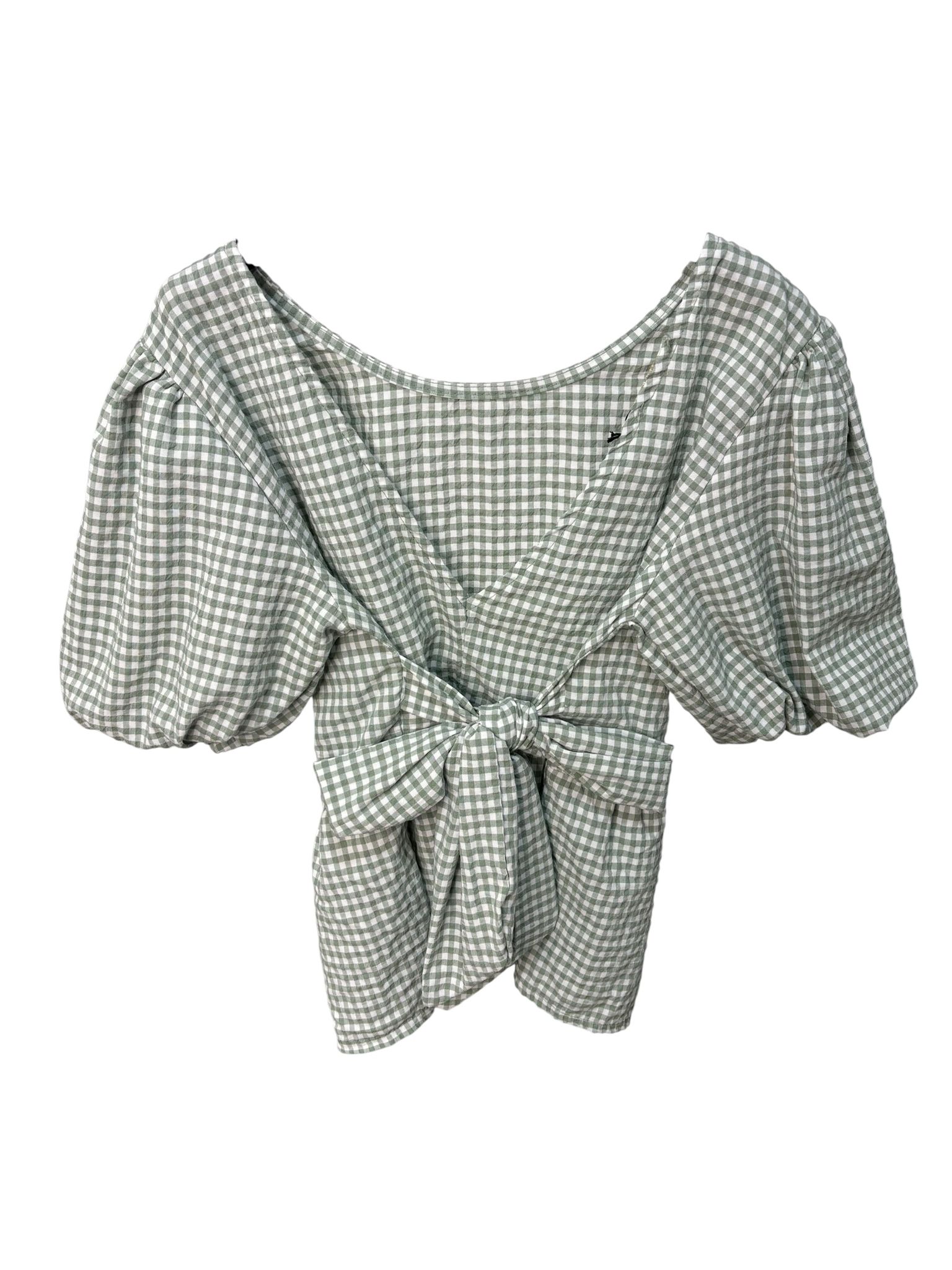Camiseta vichy pico - Imagen 4