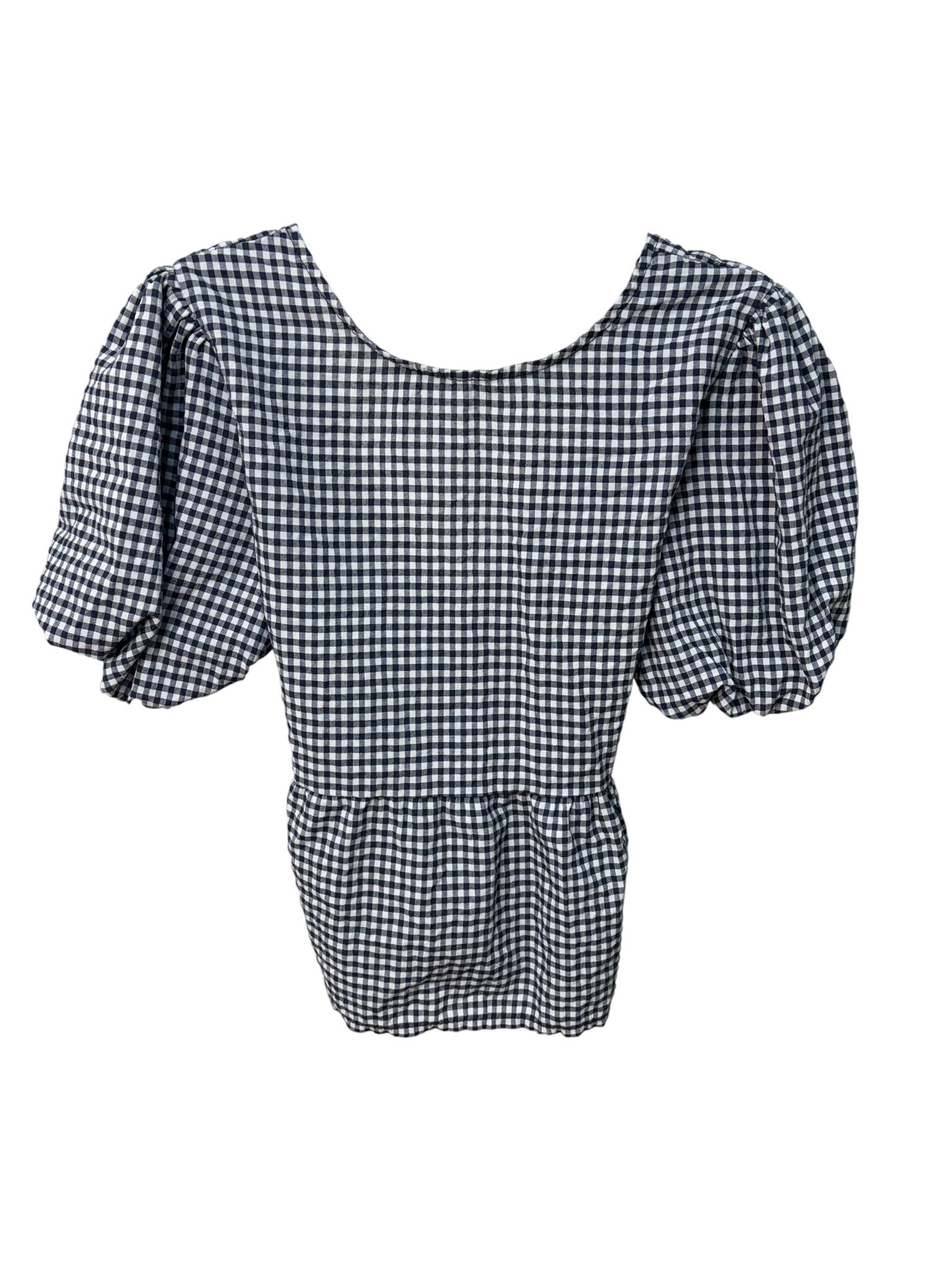 Camiseta vichy pico - Imagen 3