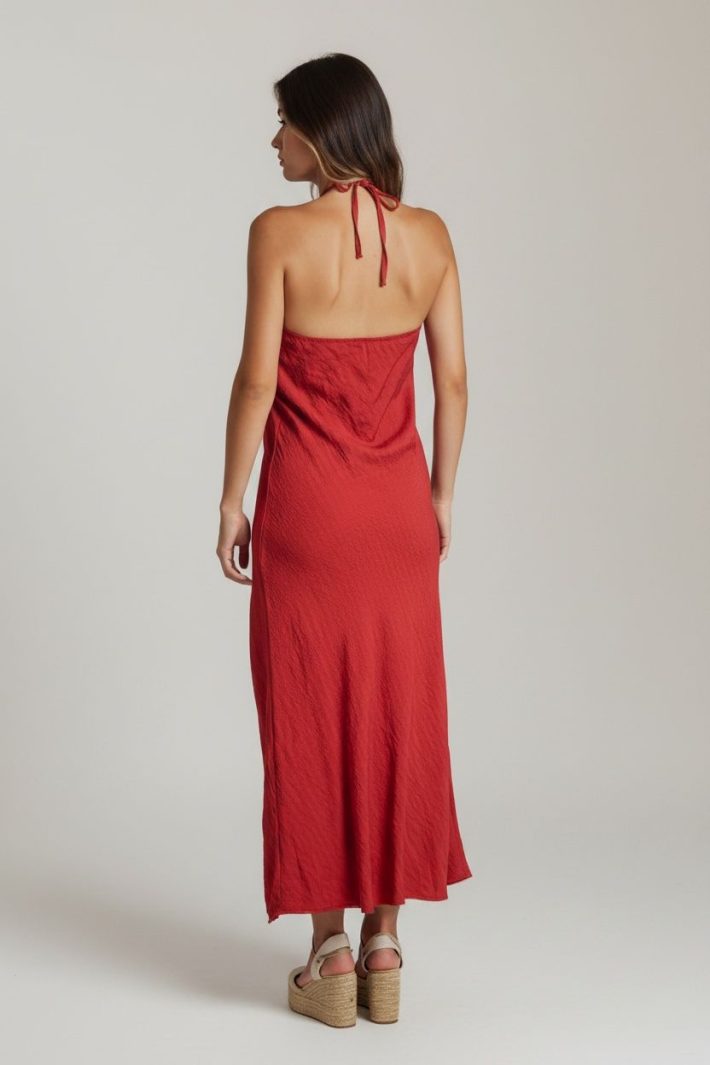 Vestido largo flor - Imagen 5