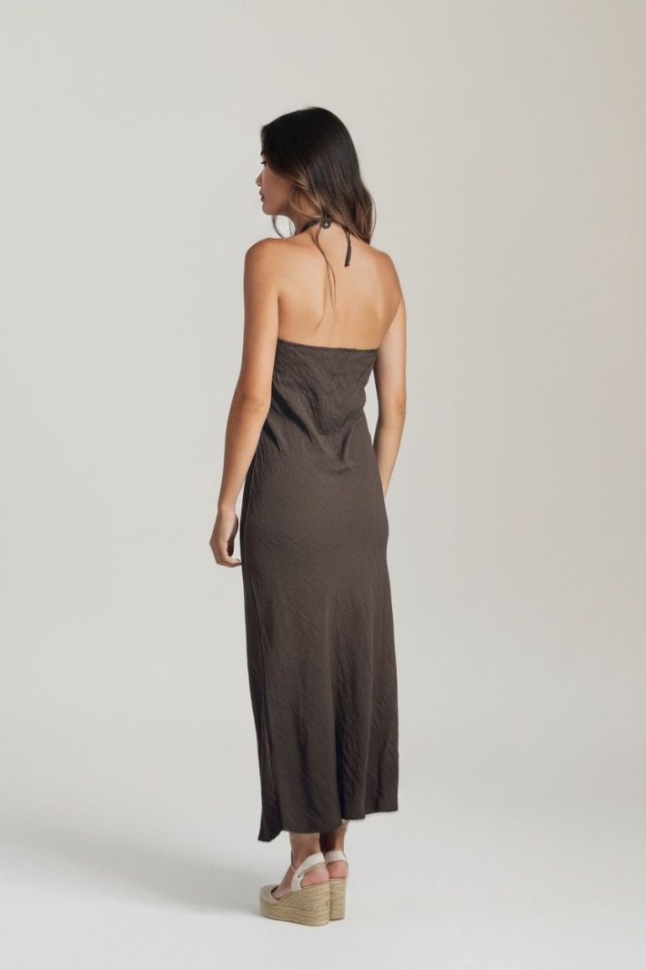Vestido largo flor - Imagen 3