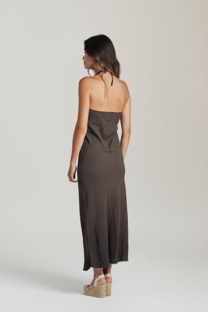 Vestido largo flor - Imagen 3