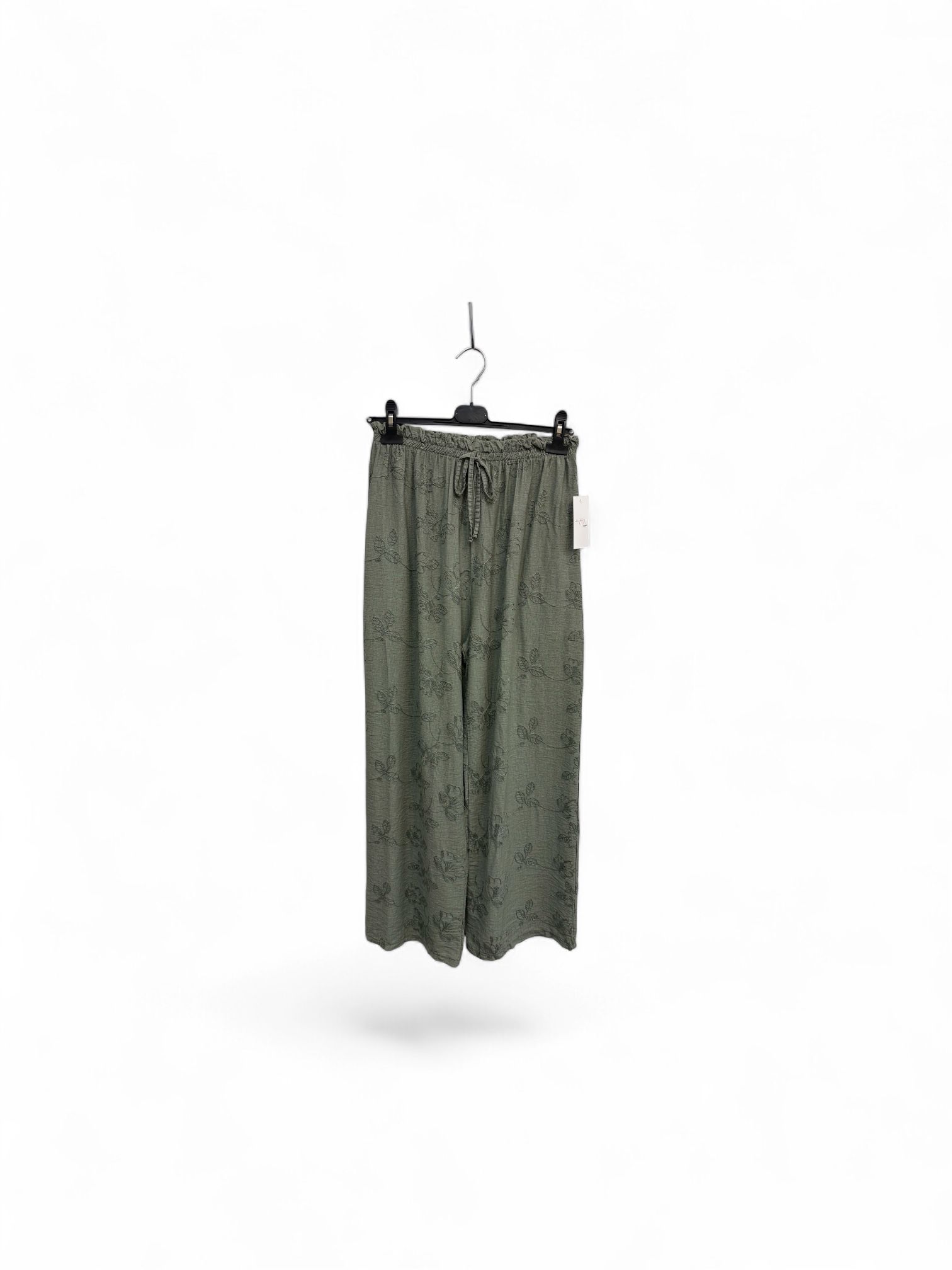 Pantalón flor relieve - Imagen 2