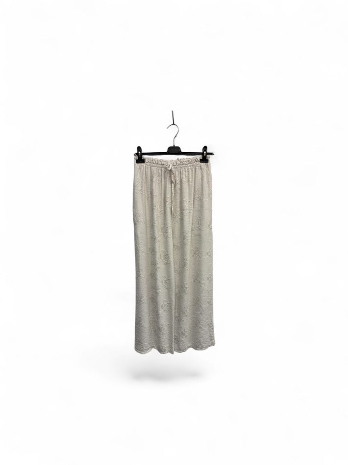 Pantalón flor relieve - Imagen 4