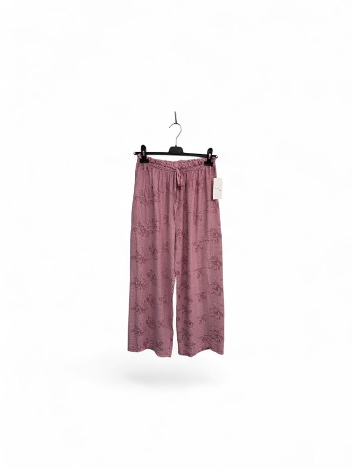 Pantalón flor relieve - Imagen 6