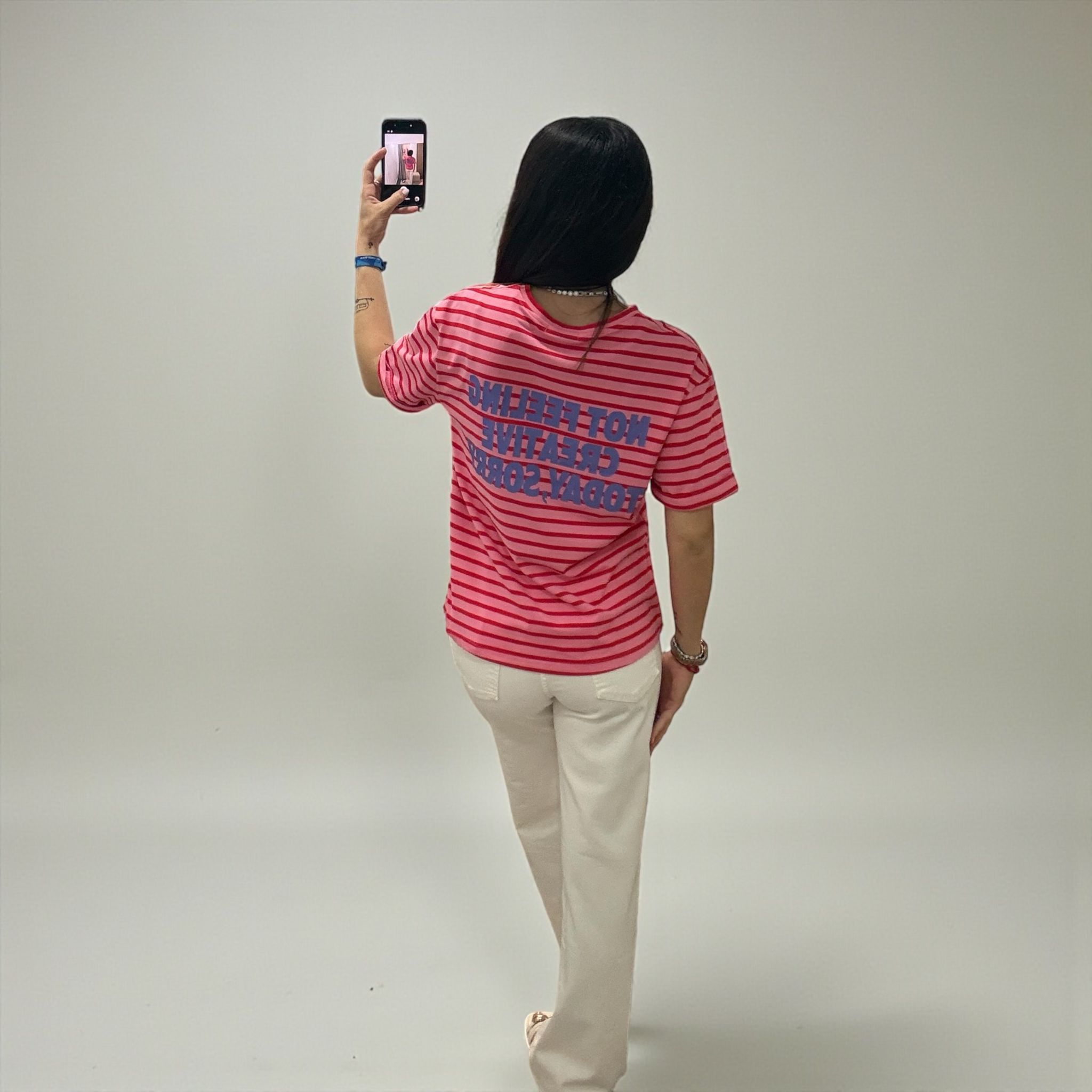 Camiseta feeling rayas - Imagen 2
